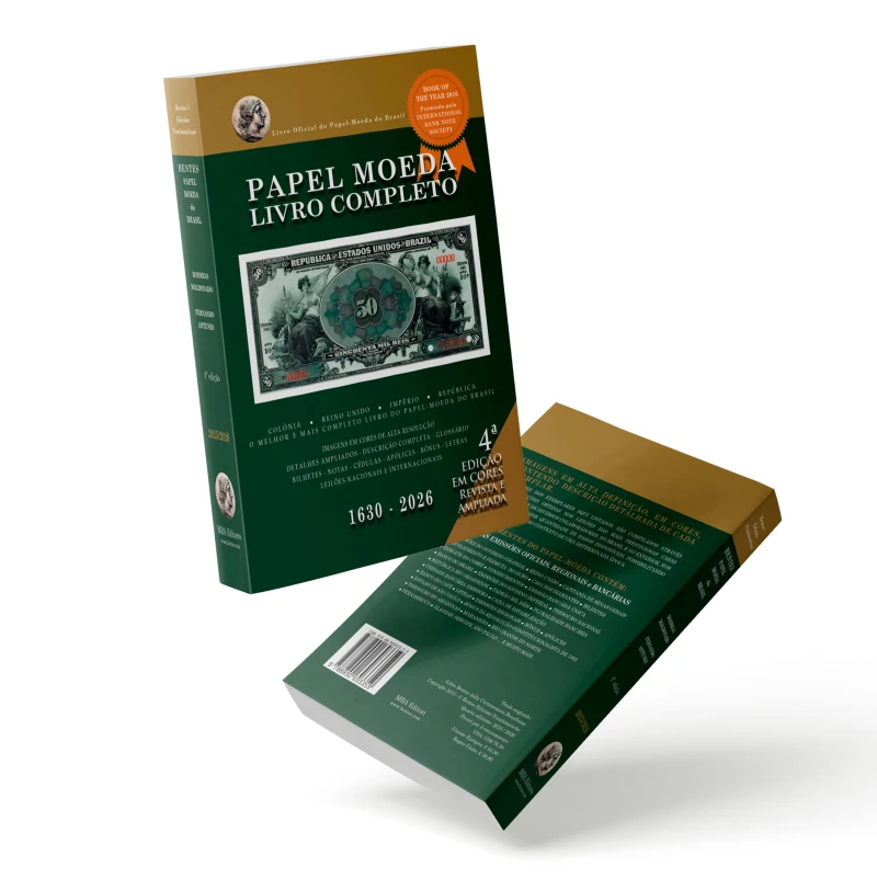 Papel Moeda do Brasil: Livro Completo (4ª Edição | 1630–2026)